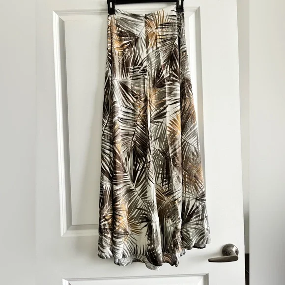 H&M PRINTED MAXI SKIRT - Picture 5 of 12